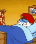 pic for Sleeping Papa Smurf